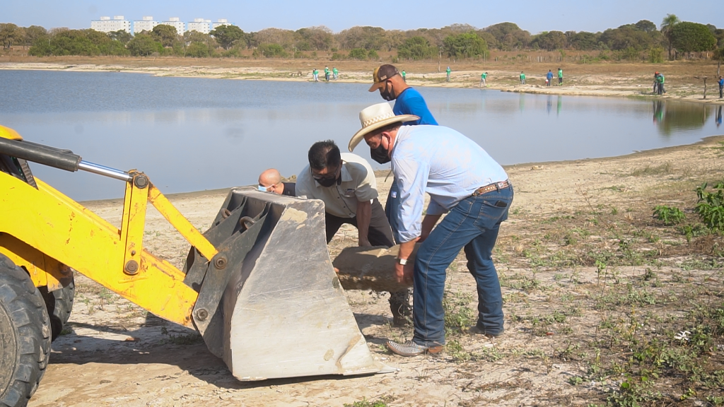 SEINTRA e SEMEA realizam melhorias nas Lagoas do Município SEINTRA e SEMEA realizam melhorias nas Lagoas do Município