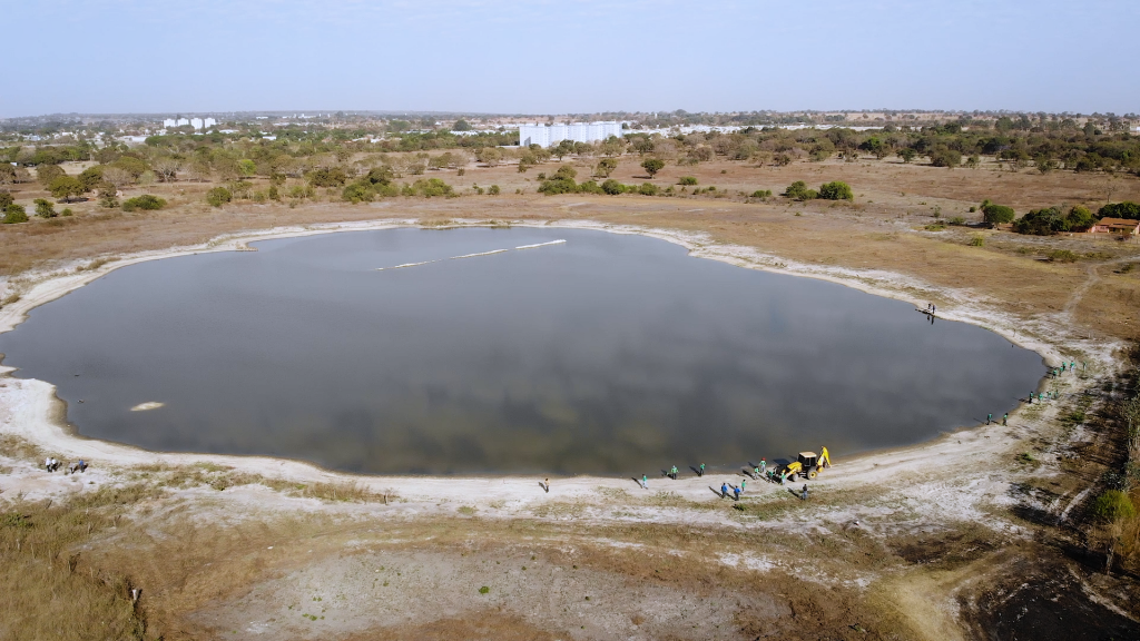SEINTRA e SEMEA realizam melhorias nas Lagoas do Município SEINTRA e SEMEA realizam melhorias nas Lagoas do Município