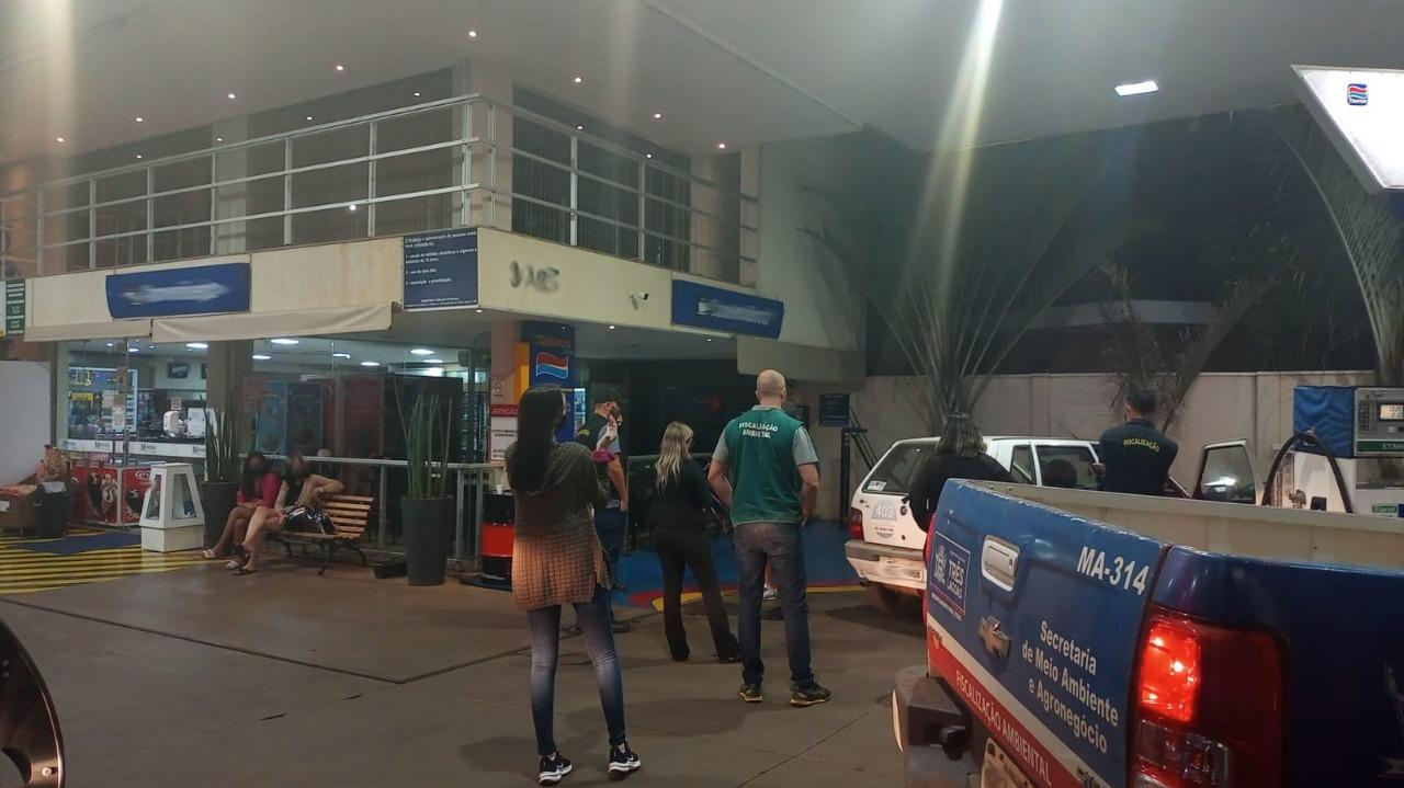 Fiscalização notifica e aborda conveniências, pizzaria, bares e residências com aglomerações