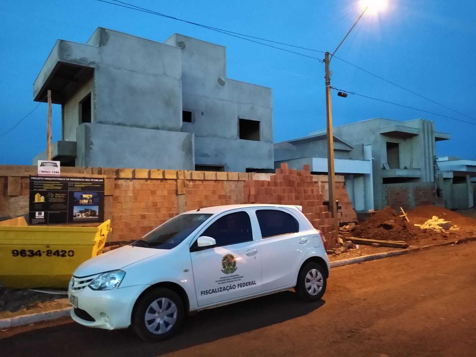 Intensificação de fiscalizações do Crea-MS combate exercício ilegal das profissões em Três Lagoas Intensificação de fiscalizações do Crea-MS combate exercício ilegal das profissões em Três Lagoas