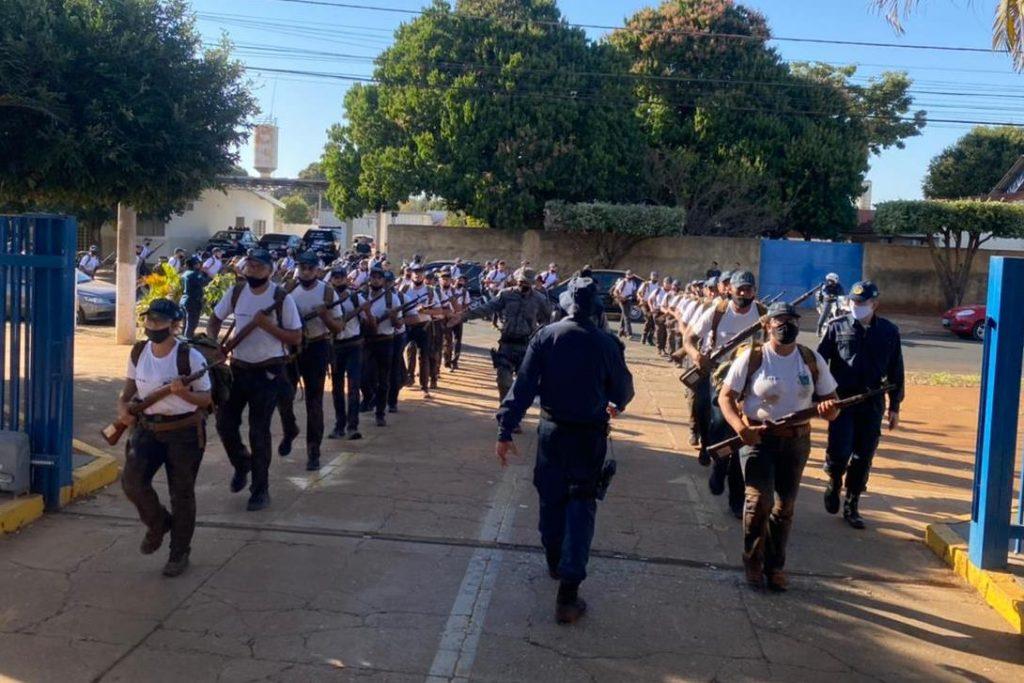 Polo CPA-2 encerrou semana do Curso de Formação de Soldados com marcha administrativa