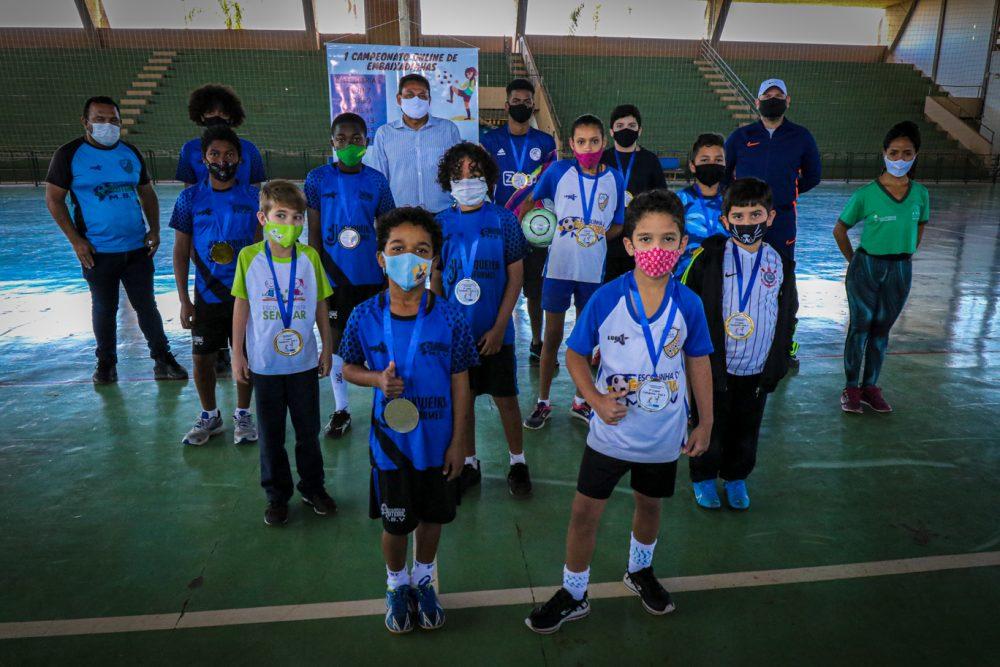 SEJUVEL entrega premiação aos vencedores do 1º Campeonato Online de Embaixadinhas