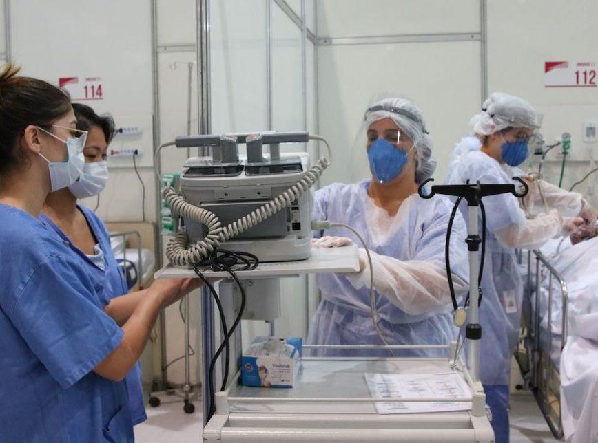 Taxa de ocupação de leitos de UTI para pacientes com covid cai para 45% em MS