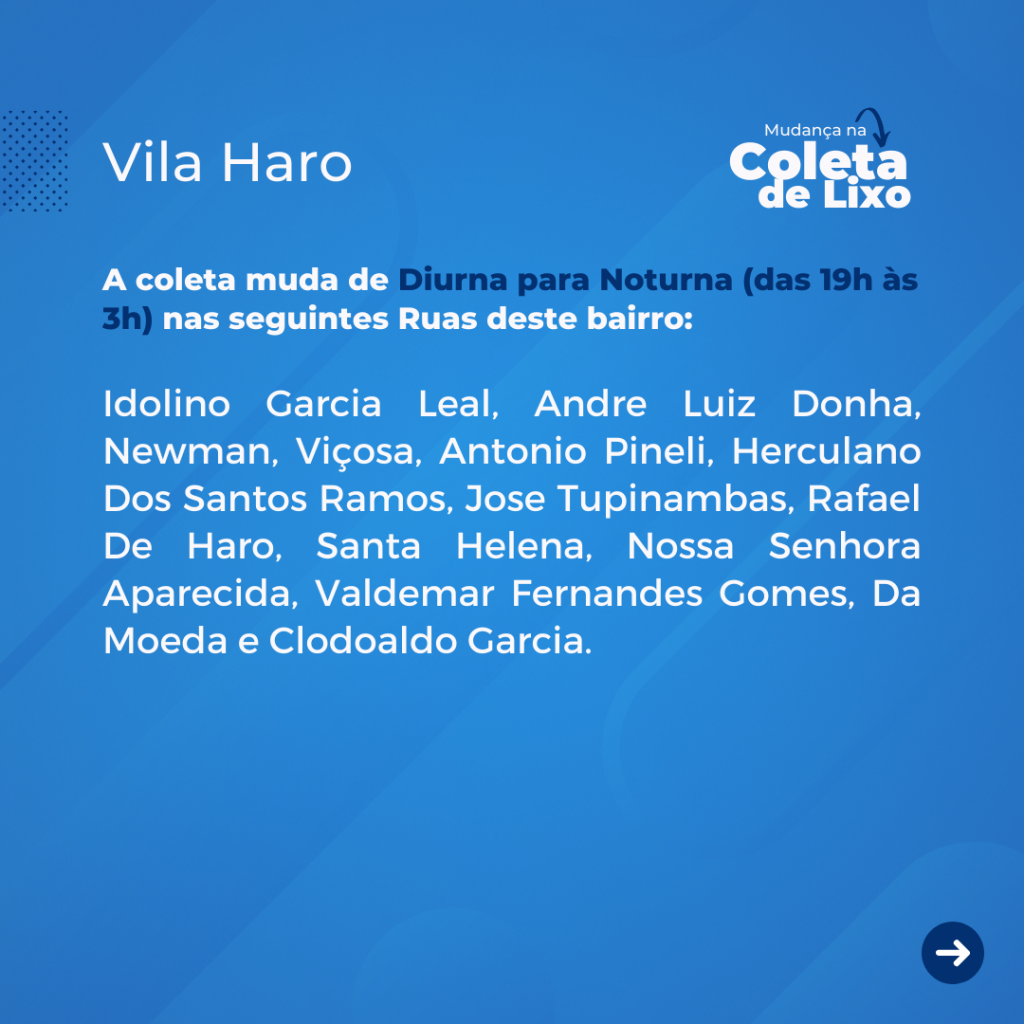 AVISO – Prefeitura comunica mudança de horário da coleta de lixo 