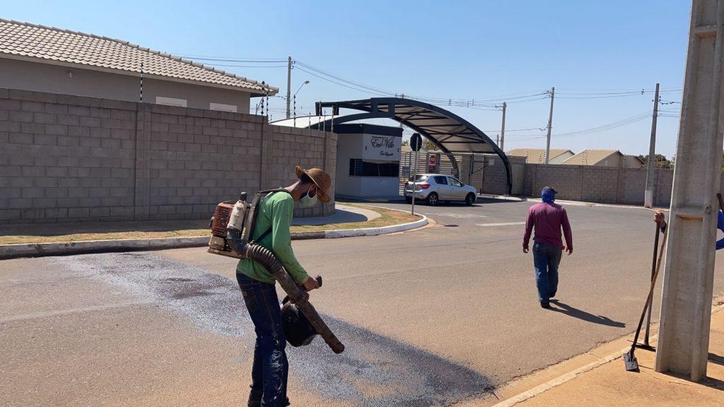 Prefeitura instala cinco novos redutores de velocidades