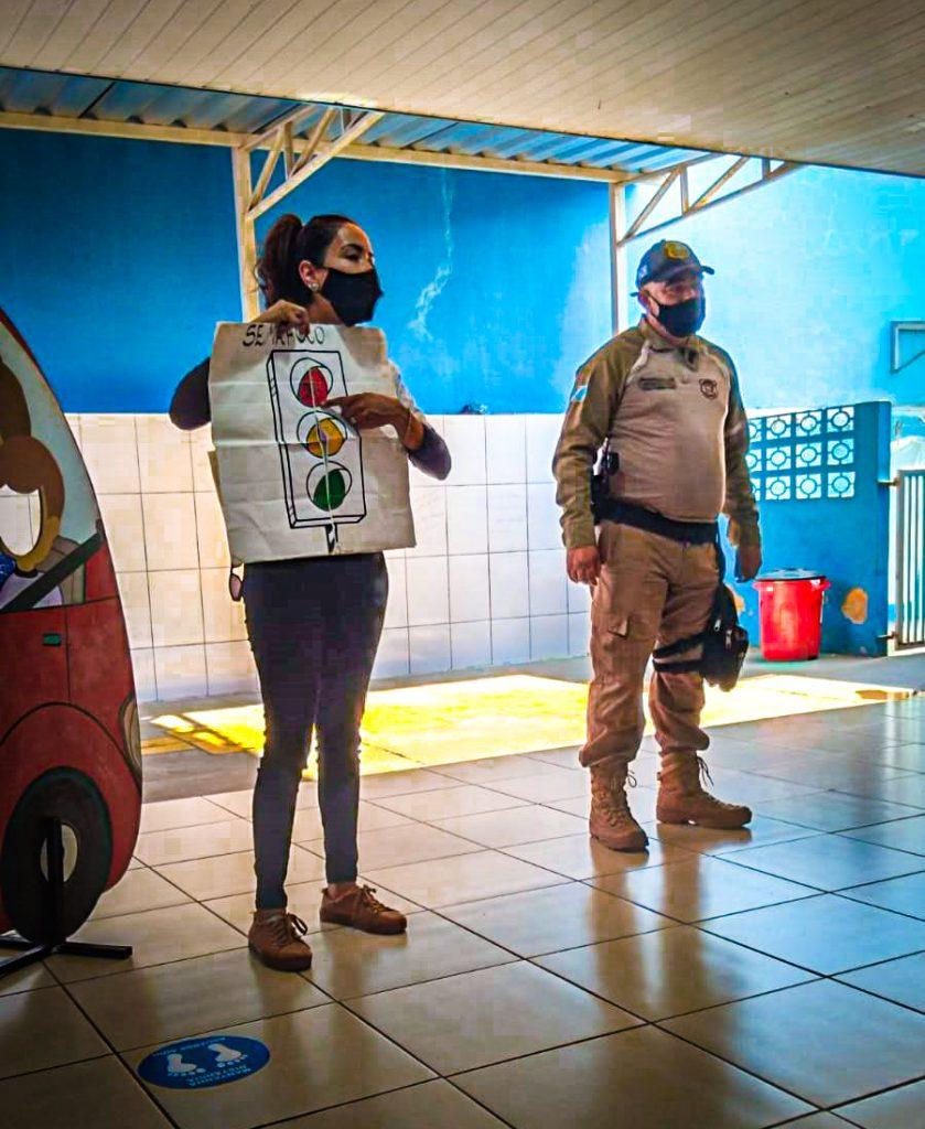 Diretoria de Trânsito promove Campanha Educativa na CEI Clementina Carrato