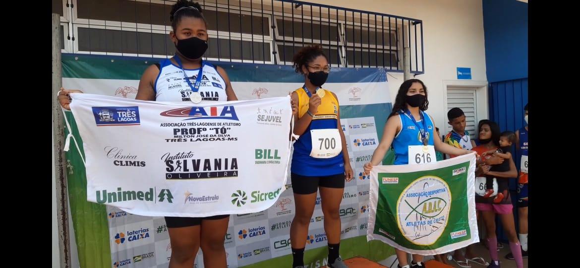 Atleta Ana Laura estabelece recorde estadual em duas modalidades do atletismo Atleta Ana Laura estabelece recorde estadual em duas modalidades do atletismo