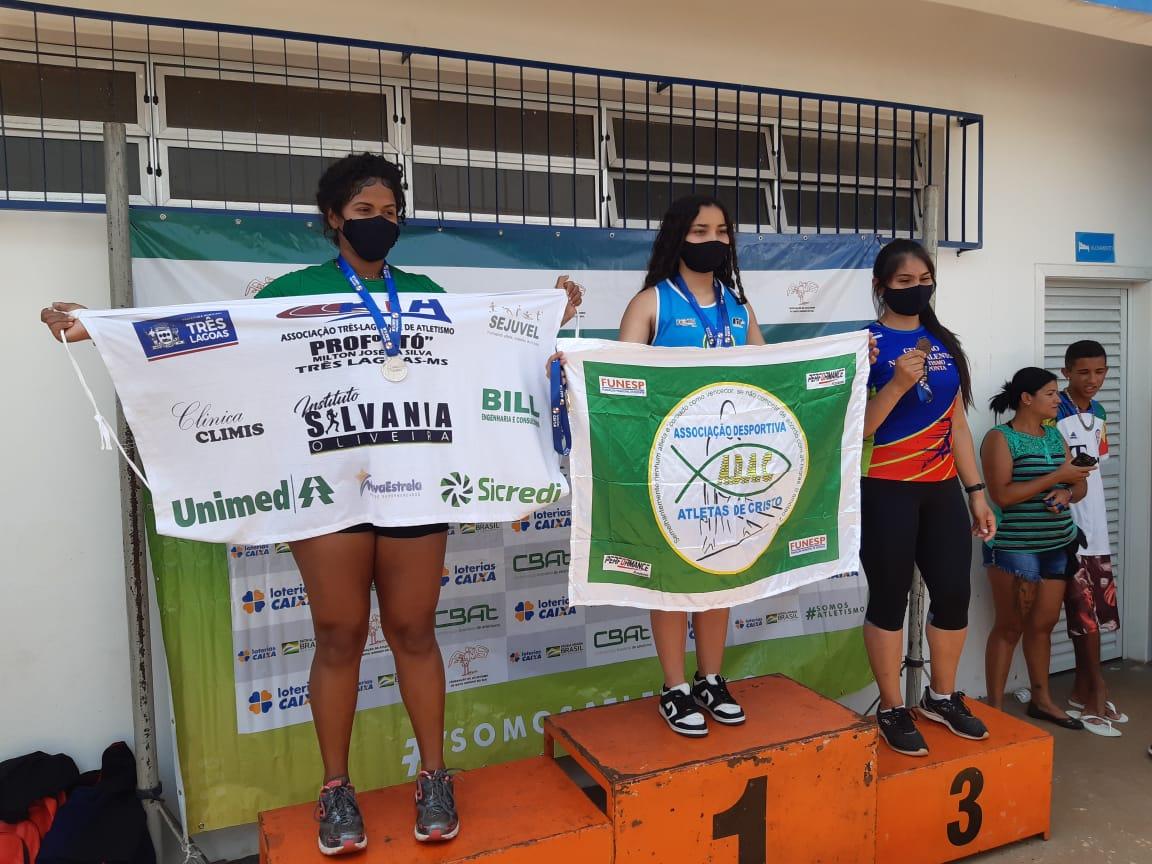 Atleta Ana Laura estabelece recorde estadual em duas modalidades do atletismo Atleta Ana Laura estabelece recorde estadual em duas modalidades do atletismo