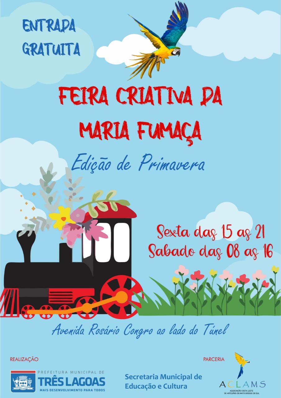 Feira Criativa da Maria Fumaça será realizada na sexta e sábado em TL Feira Criativa da Maria Fumaça será realizada na sexta e sábado em TL