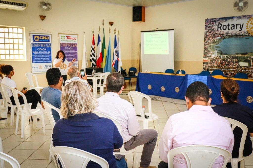 Saúde e Rotary Clubes fazem lançamento da Campanha contra Poliomielite em Três Lagoas