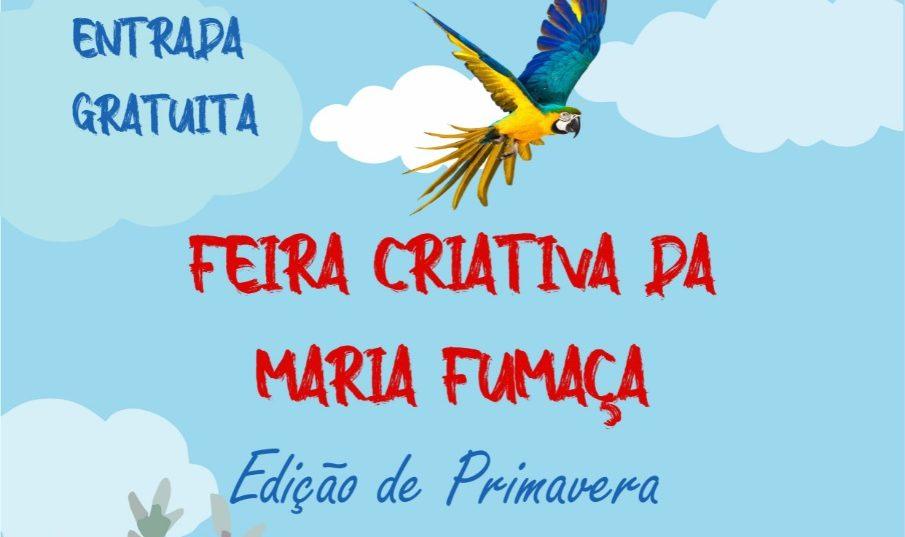 Feira Criativa da Maria Fumaça será realizada na sexta e sábado em TL
