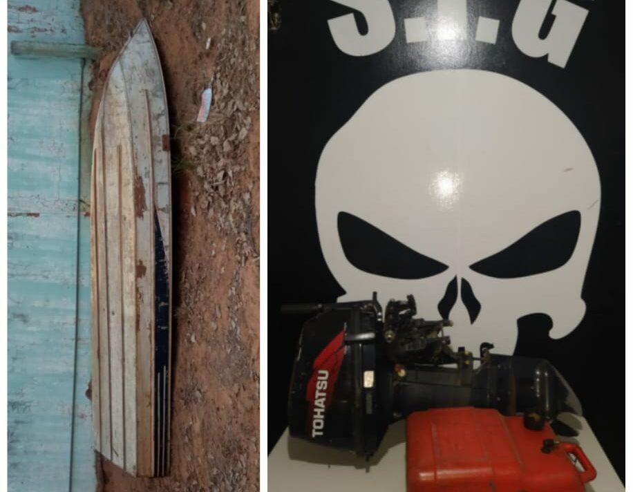 Polícia Civil recupera barco e motor de vítima de estelionato em Água Clara (MS)