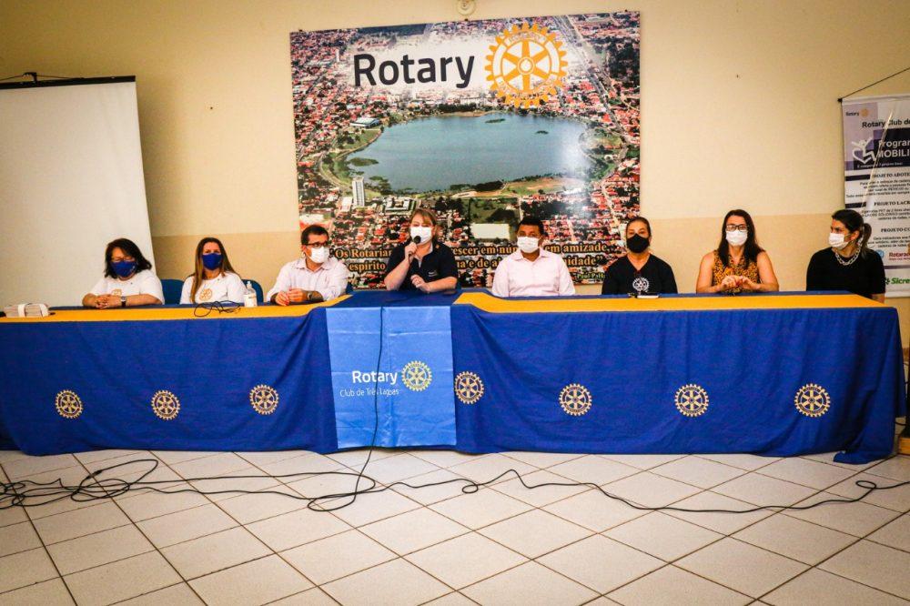 Saúde e Rotary Clubes fazem lançamento da Campanha contra Poliomielite em Três Lagoas Saúde e Rotary Clubes fazem lançamento da Campanha contra Poliomielite em Três Lagoas