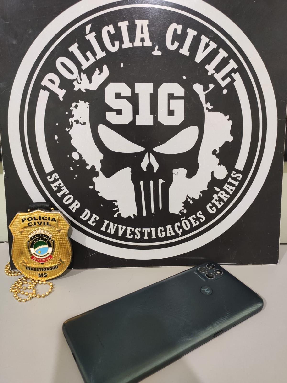SIG Três Lagoas recupera dois celulares furtados