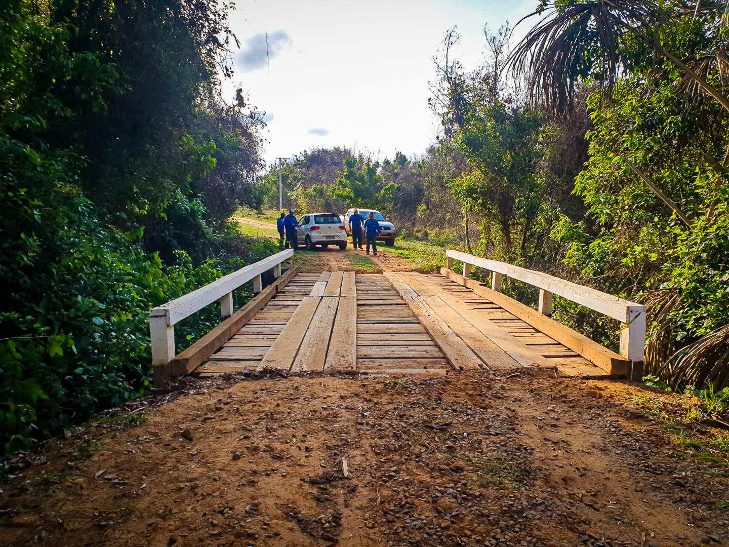 Ponte do assentamento 20 de Março é liberada após manutenção da SEINTRA Ponte do assentamento 20 de Março é liberada após manutenção da SEINTRA