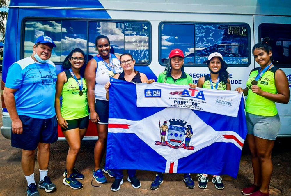Alunas da SEJUVEL conquistam 06 medalhas em Campeonato estadual de Atletismo