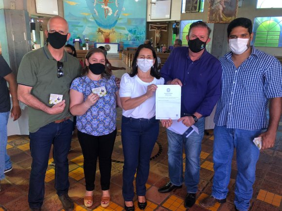 Em Rio Ver de MT, Eduardo Rocha participa da missa de 7º dia de Zé de Oliveira