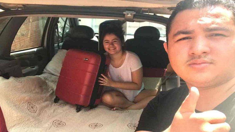 Casal de Campo Grande abandona casamento para oficializar união em viagem de motorhome