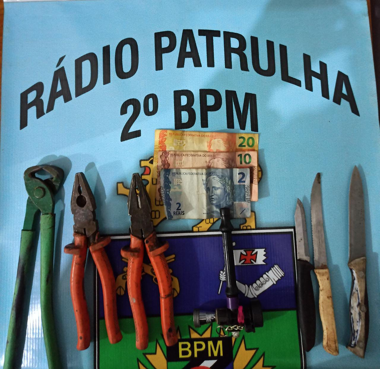 Em pouco mais de um mês, suspeito de furtos é detido pela segunda vez pela PM em TL