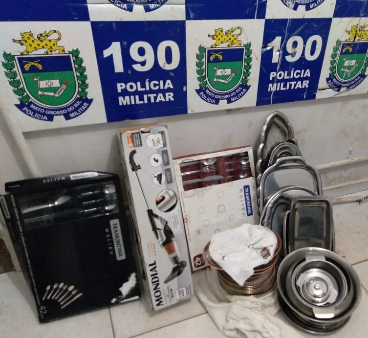 Polícia Militar prende autor de furto na área central de Três Lagoas