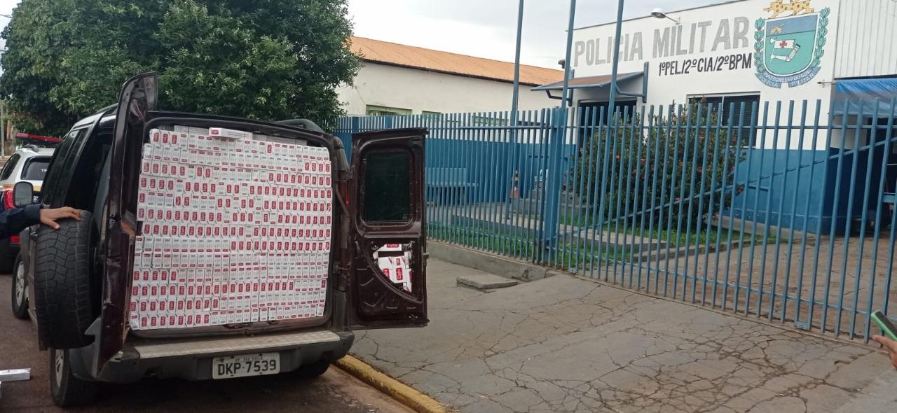 Operação Hórus realiza apreensão de cigarros contrabandeados em Brasilândia (MS)