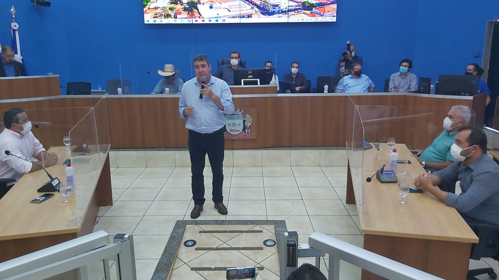 Eduardo Riedel anuncia assinatura de ordem de serviço para o Detran na próxima quinta-feira (10)