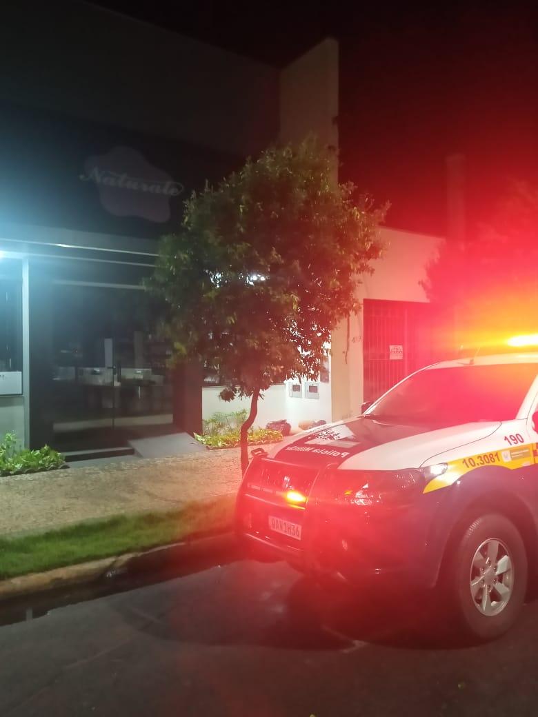 Casal é preso após furtar estabelecimento no Centro