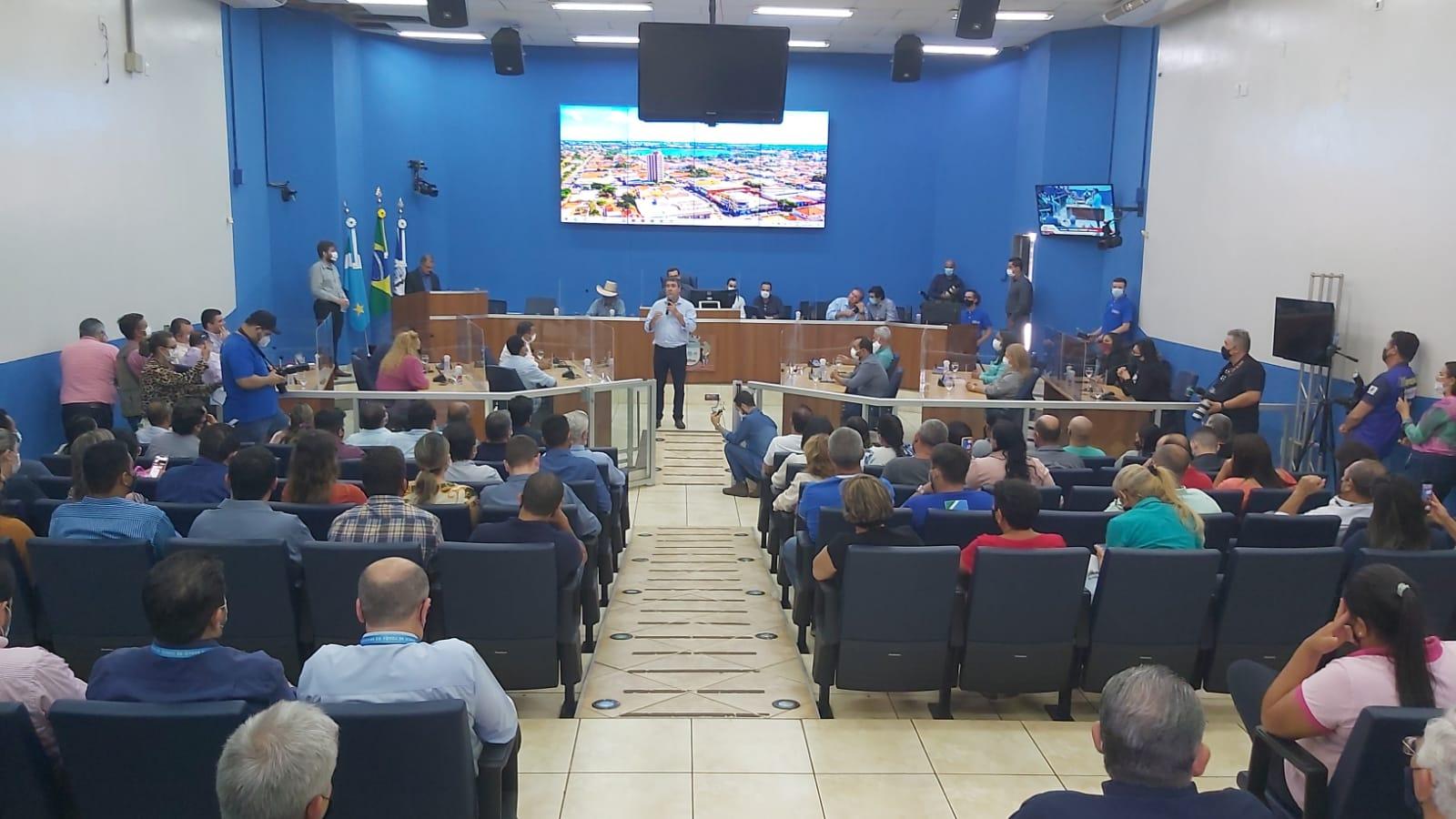 Eduardo Riedel anuncia assinatura de ordem de serviço para o Detran na próxima quinta-feira (10)