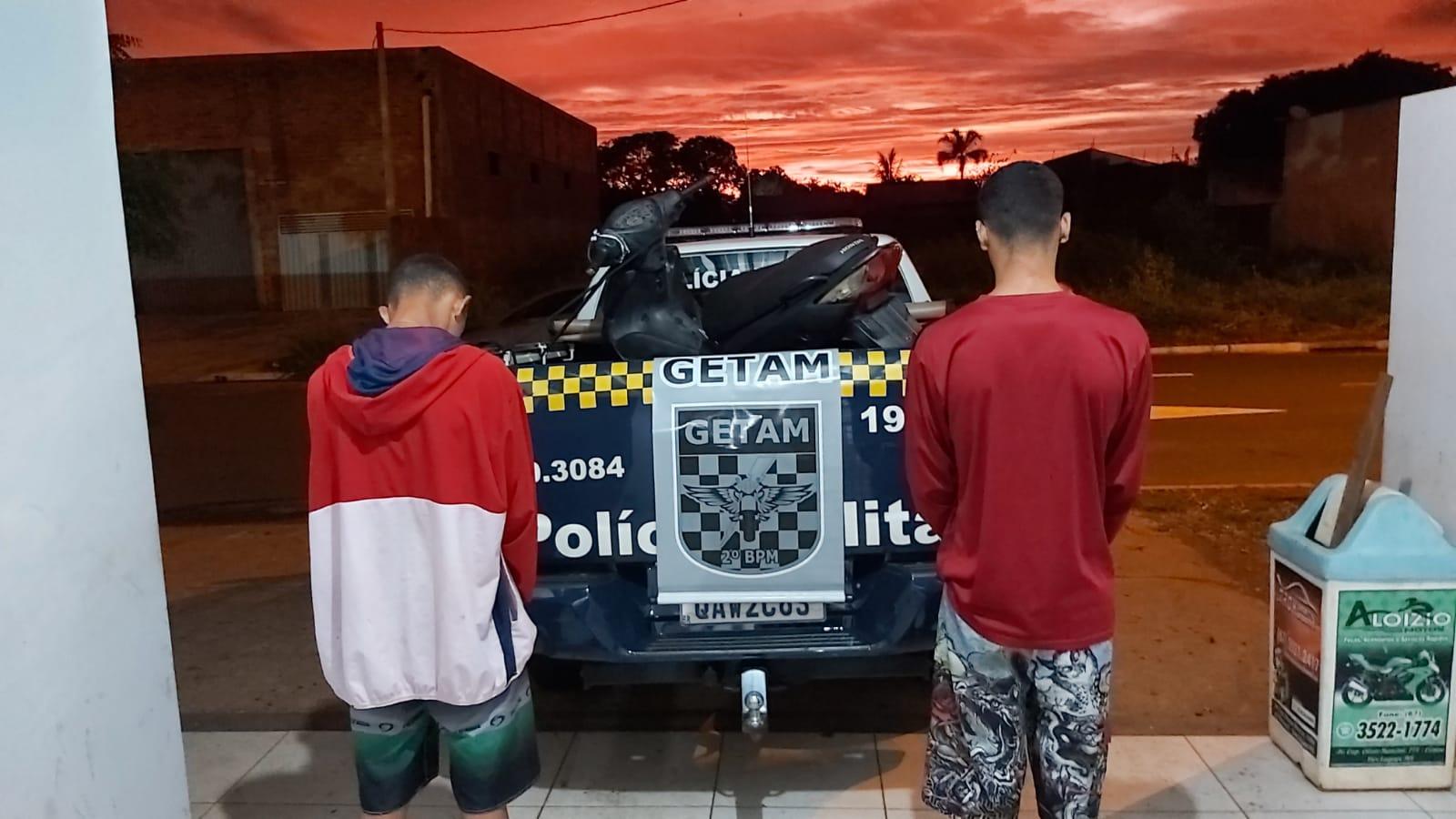 GETAM recupera motocicleta furtada em Dezembro de 2021