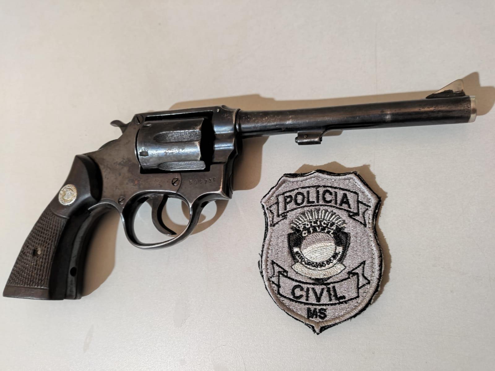 Selvíria: Polícia Civil apreende arma de fogo utilizada em briga de trânsito