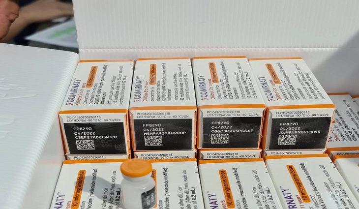 SES recebe nesta quinta-feira 26.300 doses de vacina da Pfizer para uso pediátrico