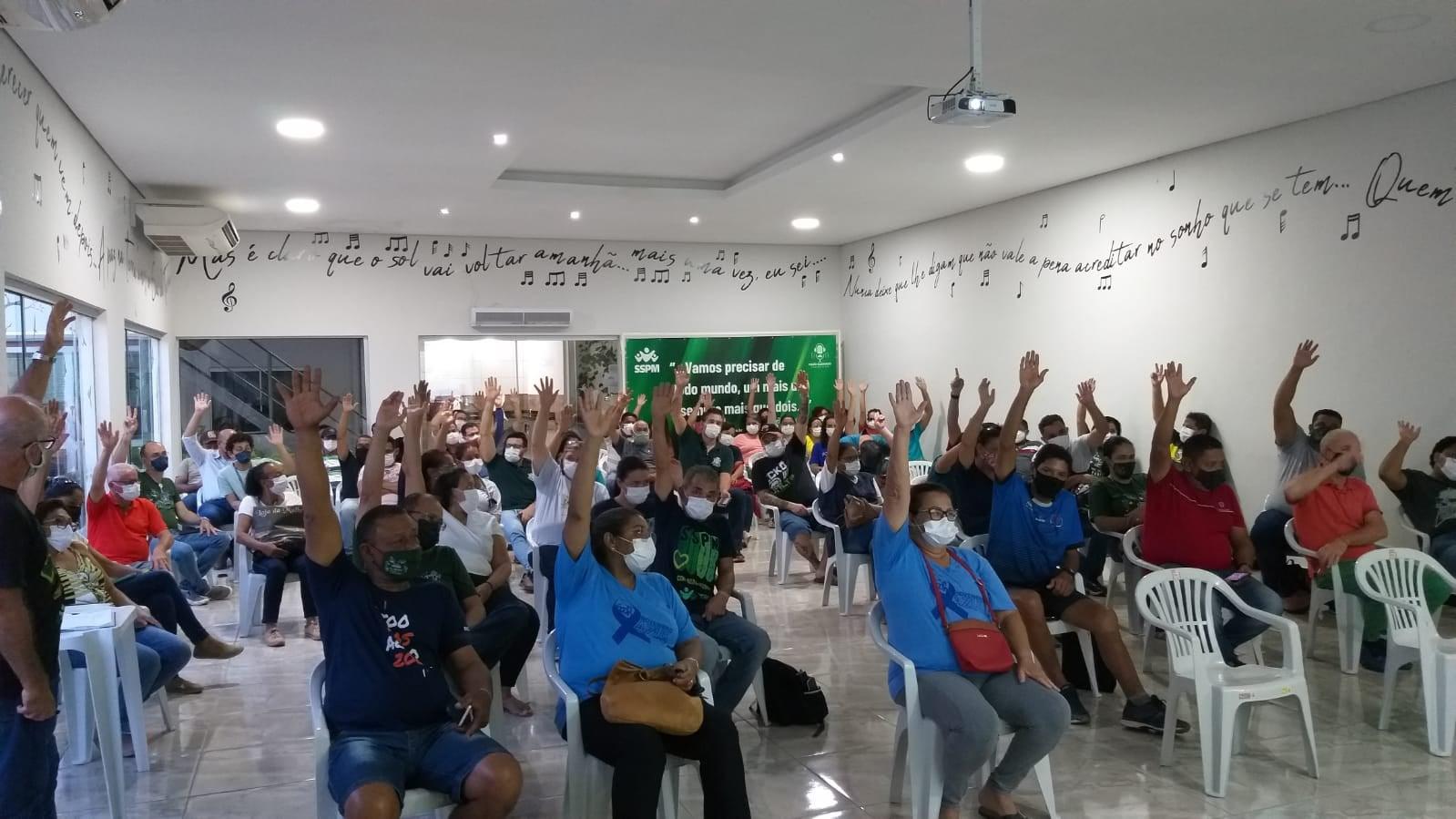 SSPM aprova em Assembleia proposta da Prefeitura de Três Lagoas de reajuste salarial de 12,86% para os servidores municipais SSPM aprova em Assembleia proposta da Prefeitura de Três Lagoas de reajuste salarial de 12,86% para os servidores municipais