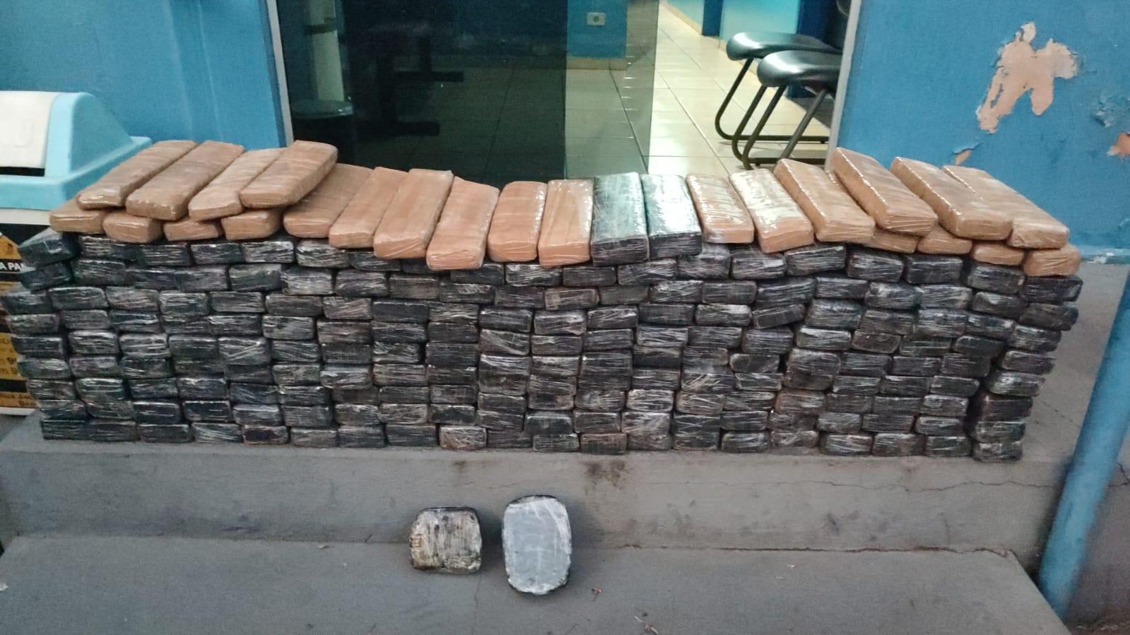 Operação Hórus/MS: 2º BPM apreende 206 quilos de maconha e haxixe em Brasilândia