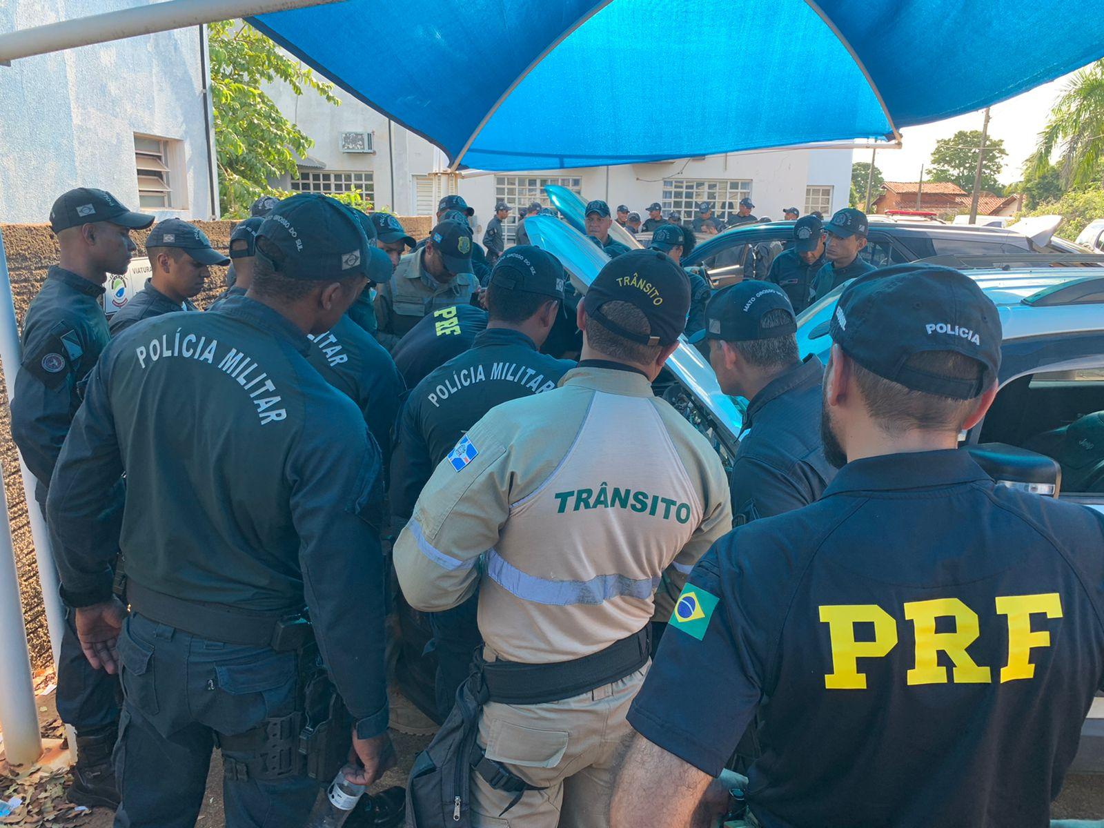 Diretoria de Trânsito ministra instrução Básica de Pilotagem em Motocicletas para o 3ª Bateria de Artilharia Antiaérea de Três Lagoas