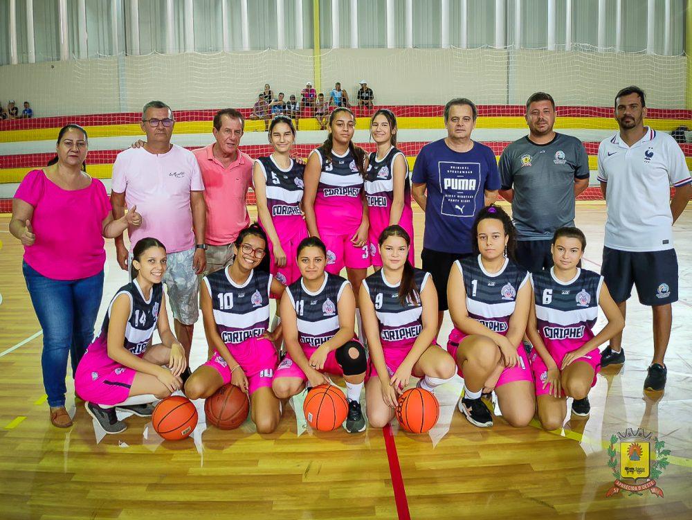 Equipes de basquetebol feminino da SEJUVEL participam de torneio comemorativo em Aparecida d’Oeste