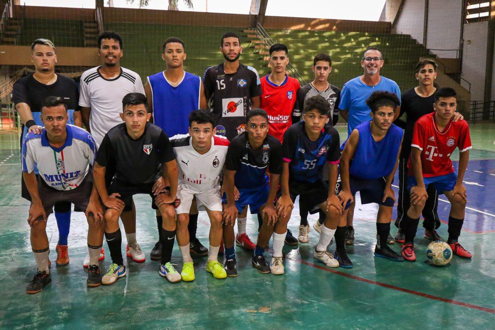 SEJUVEL e secretarias de Esporte de municípios paulistas realizam amistosos para reforçar equipes Sub17 de futsal para jogos escolares estaduais SEJUVEL e secretarias de Esporte de municípios paulistas realizam amistosos para reforçar equipes Sub17 de futsal para jogos escolares estaduais