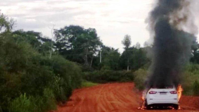 Um ano após tentativa de homicídio, homem é encontrado morto em carro incendiado