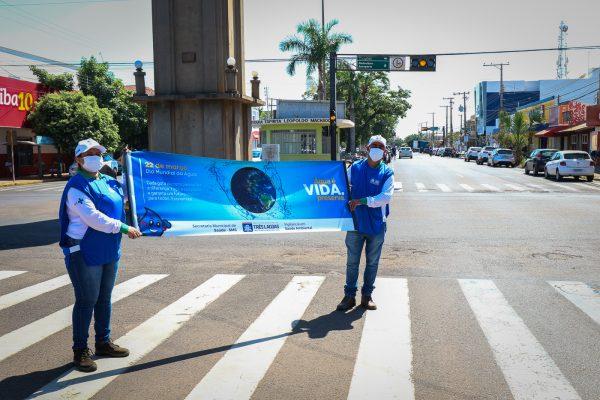 Vigilância em Saúde Ambiental realiza ações alusivas ao dia Mundial da Água