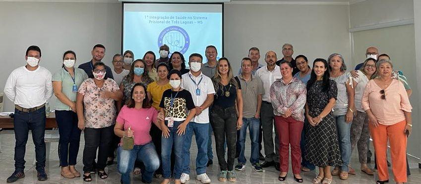 1º Encontro de Integração de Saúde no Sistema Prisional de Três Lagoas é realizado em Três Lagoas