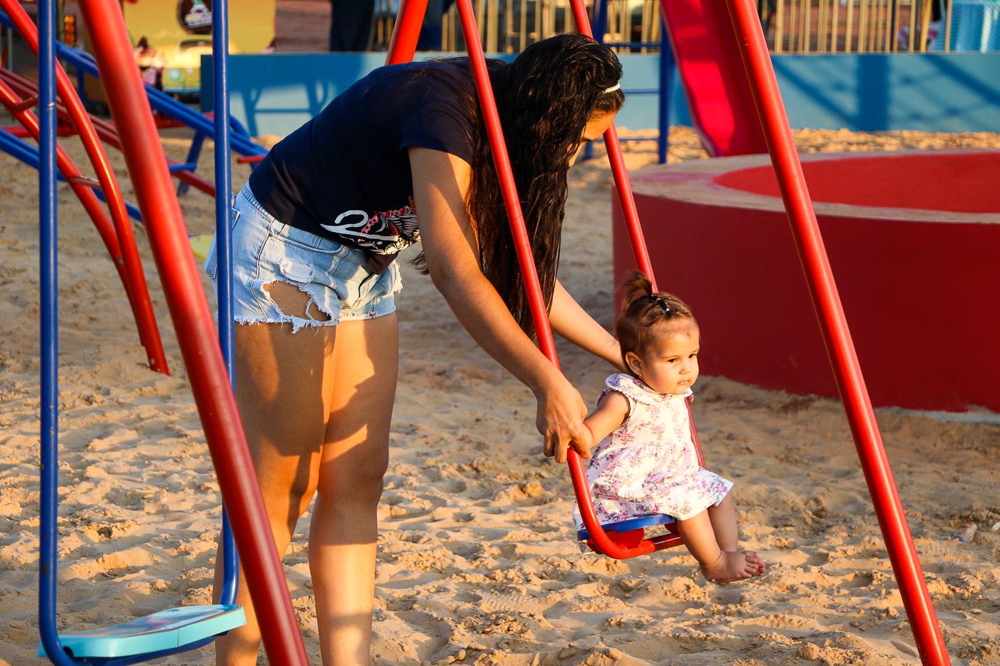 Projeto “Vida na Praça” fez a alegria das famílias do bairro Quinta da Lagoa
