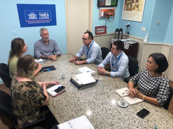 FIEMS participa de reunião no gabinete para fortalecimento de vínculos com a administração Municipal