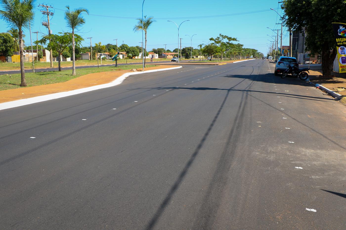 Obra de recape da Avenida Rosário Congro termina em menos de 30 dias