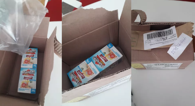 Site diz investigar caso de bancário que recebeu caixas de creme de leite no lugar de iPhone de quase R$ 9 mil