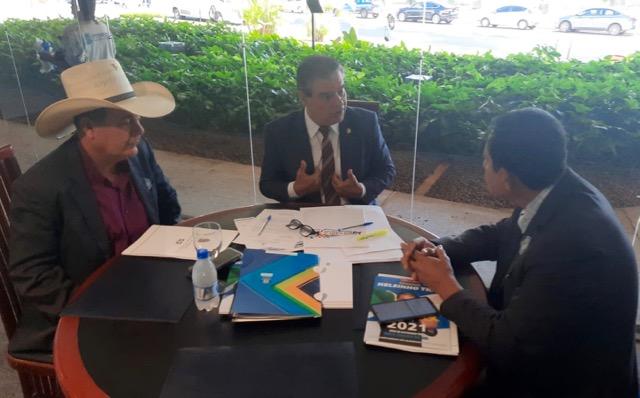 Guerreiro participa de reunião sobre a urgência do PL 2918/2021 com o senador Nelsinho Trad Guerreiro participa de reunião sobre a urgência do PL 2918/2021 com o senador Nelsinho Trad
