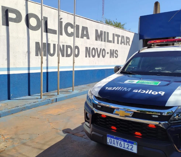 Em Mundo Novo, Polícia Militar prende homem por direção perigosa em via pública Em Mundo Novo, Polícia Militar prende homem por direção perigosa em via pública