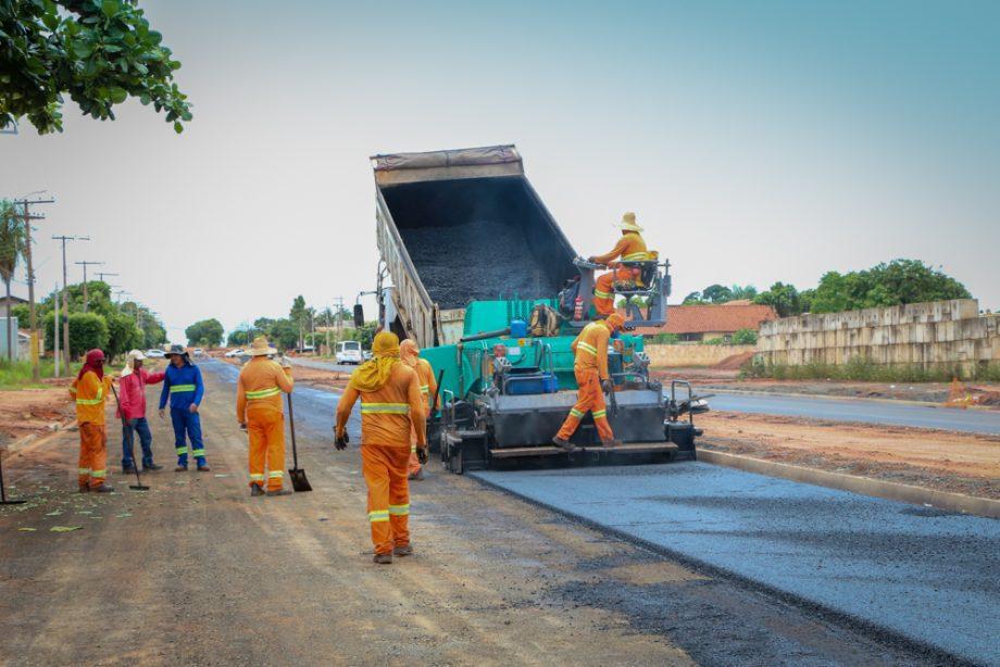 Pavimentação e drenagem do bairro Quinta da Lagoa está na fase final