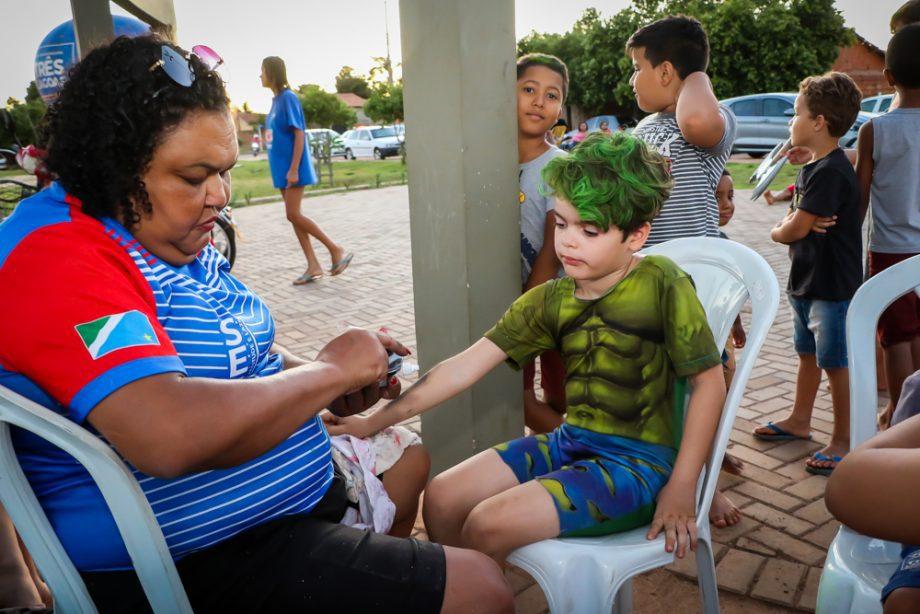 “Vida na Praça” garantiu lazer e diversão aos moradores do bairro Novo Ipanema ; veja as fotos 