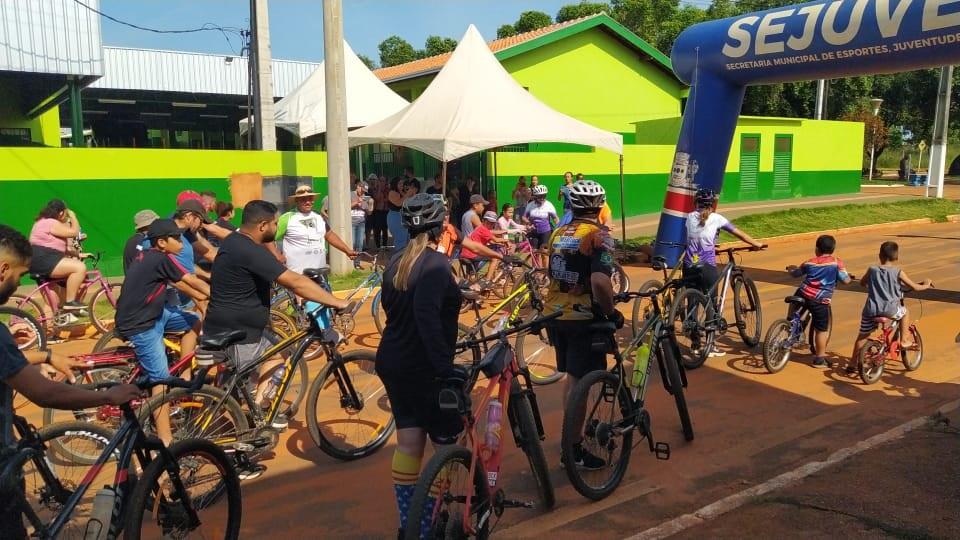2º BPM presta apoio em passeio ciclístico no Distrito de Arapuá 
