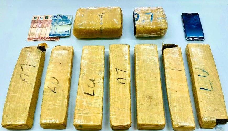 Jardineiro que comprou haxixe e maconha por R$ 18 mil em Três Lagoas é preso na rodovia Marechal Rondon