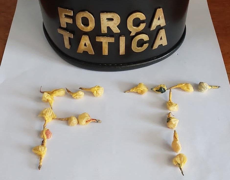 PM nota casal em atitude suspeita no bairro São João, faz abordagem e apreende drogas em bolsa de mulher 